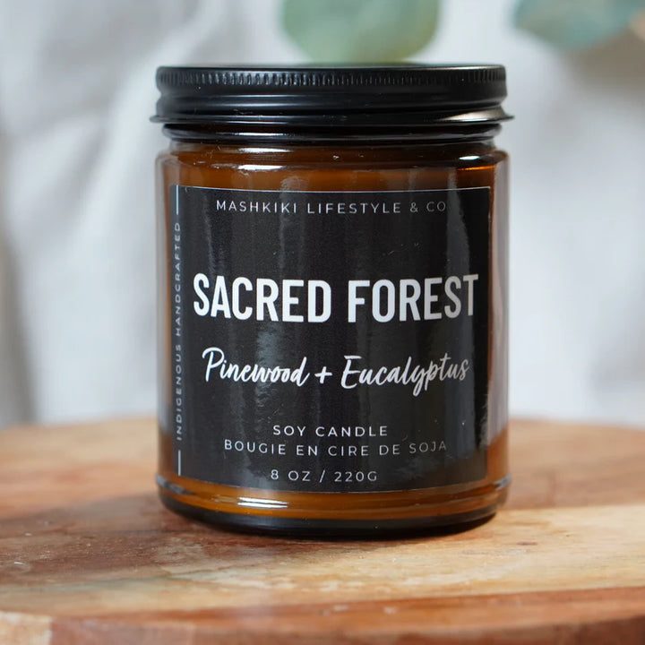 Mashkiki Lifestyle & Co Sacred Forest Soy Candle