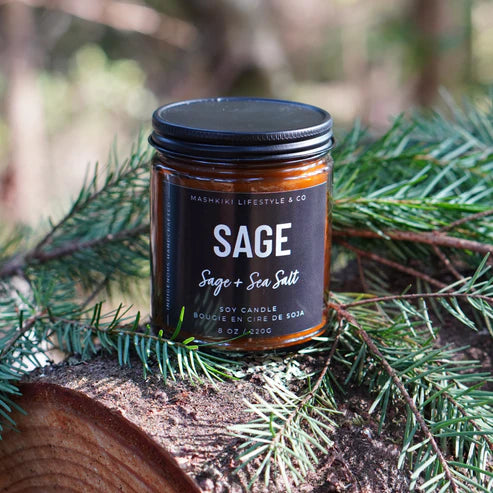 Mashkiki Lifestyle & Co Sage Soy Candle