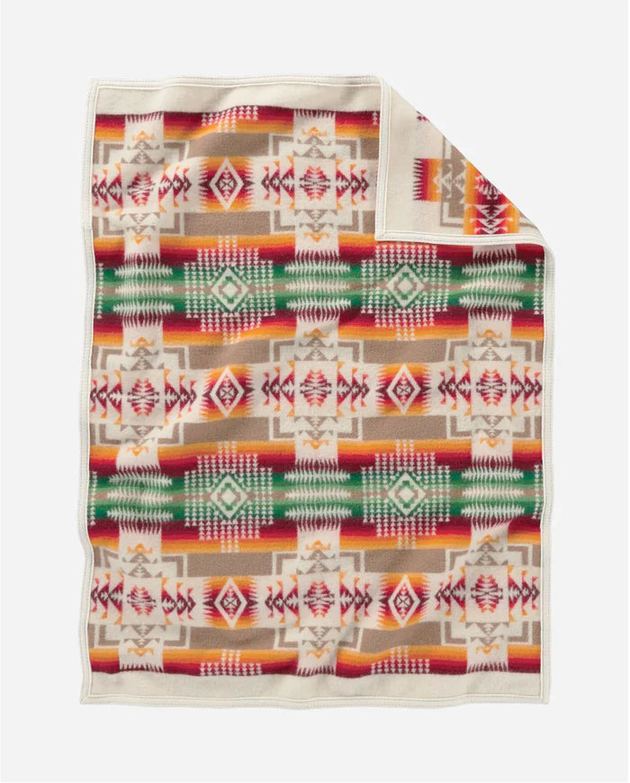 Pendleton Chief Joseph Ivory Crib Blanket