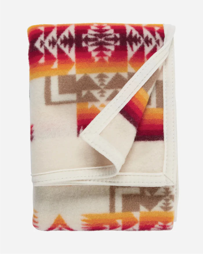 Pendleton Chief Joseph Ivory Crib Blanket