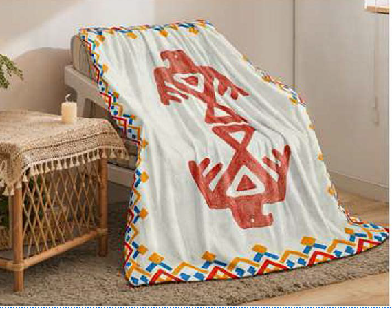 Keya Comfort Blankets by Erin Davidson- Thunderbird