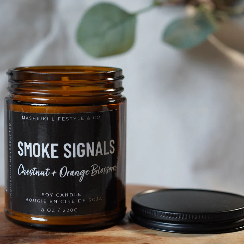 Mashkiki Lifestyle & Co Smoke Signals Soy Candle