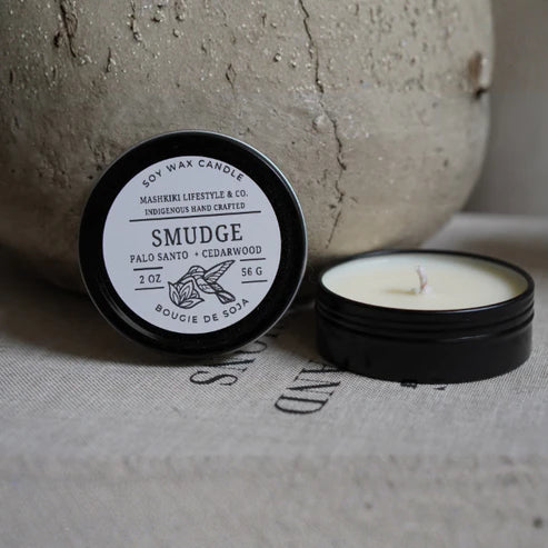Mashkiki Lifestyle & Co Smudge Soy Candle