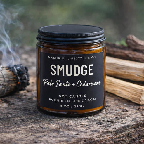 Mashkiki Lifestyle & Co Smudge Soy Candle