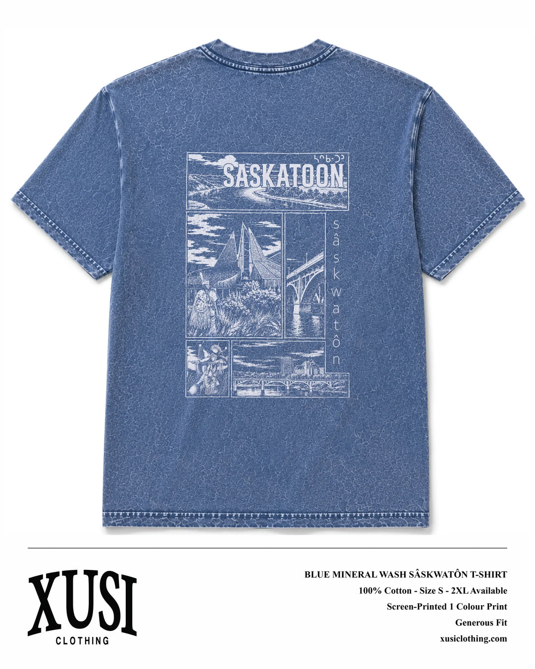 Xusi Clothing Sâskwatôn T-Shirt