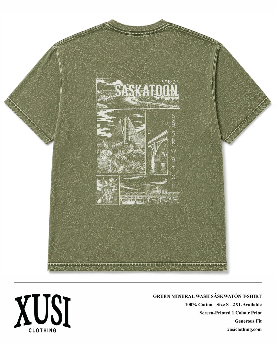 Xusi Clothing Sâskwatôn T-Shirt