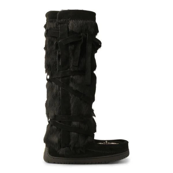 Manitobah Tall Wrap Fur Boot