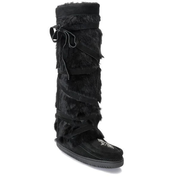 Manitobah Tall Wrap Fur Boot