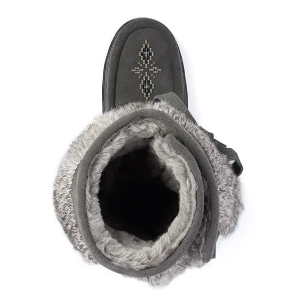 Manitobah Tall Wrap Fur Boot