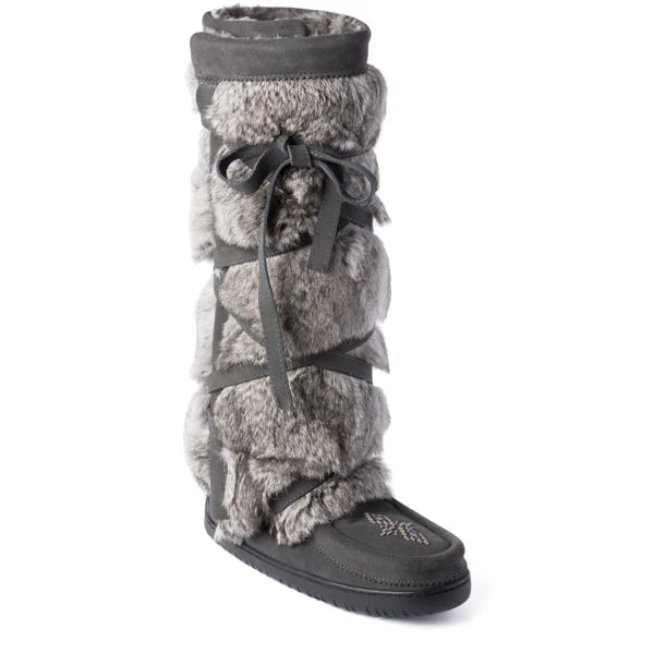 Manitobah Tall Wrap Fur Boot