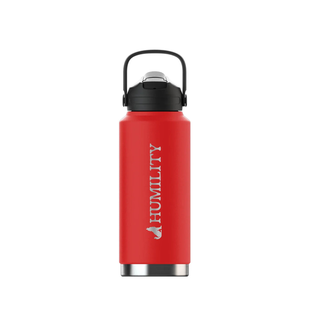 Keya 7 Teachings Stainless Steel Water Bottle - Wolf/Humility