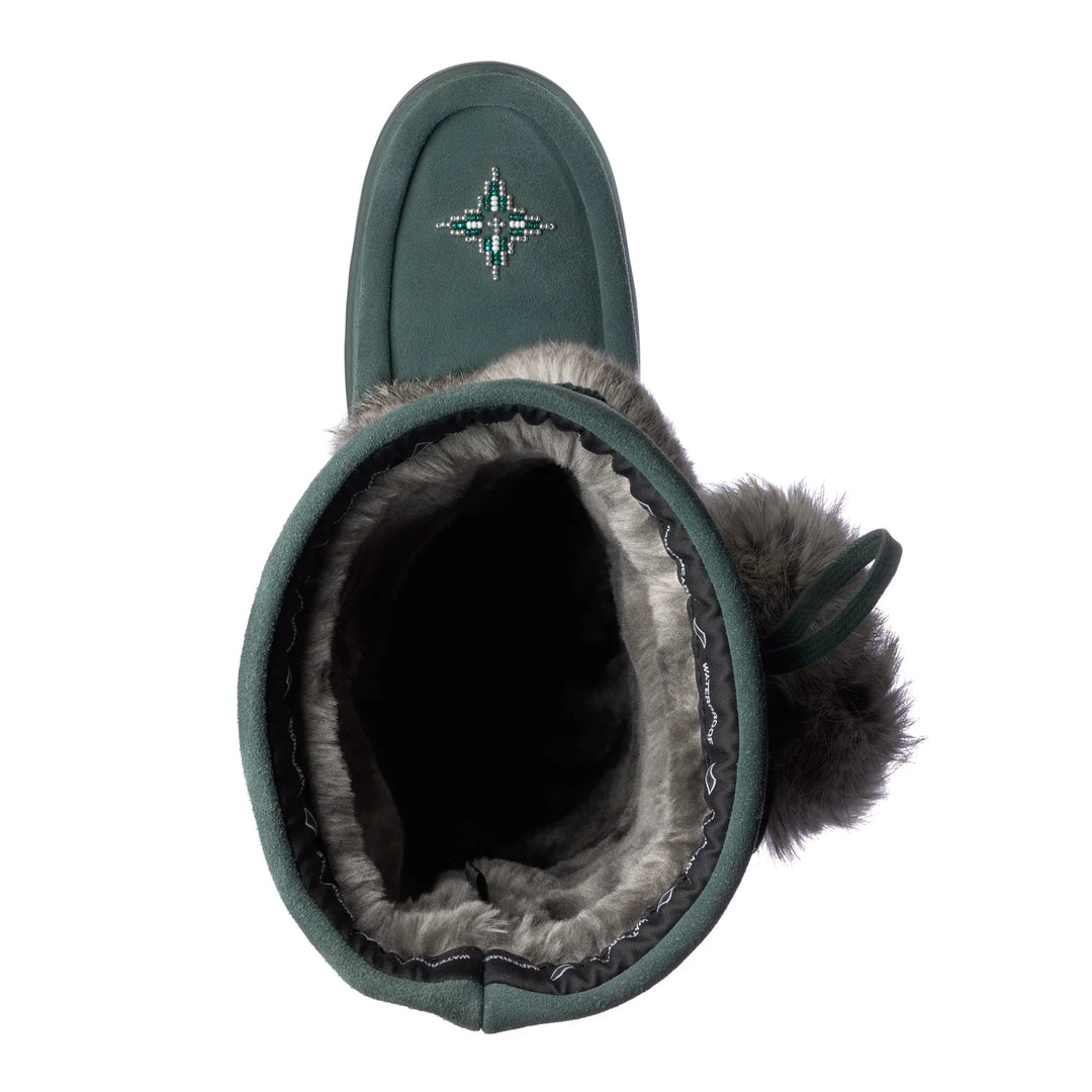 Manitobah Waterproof Snowy Owl Suede Mukluks