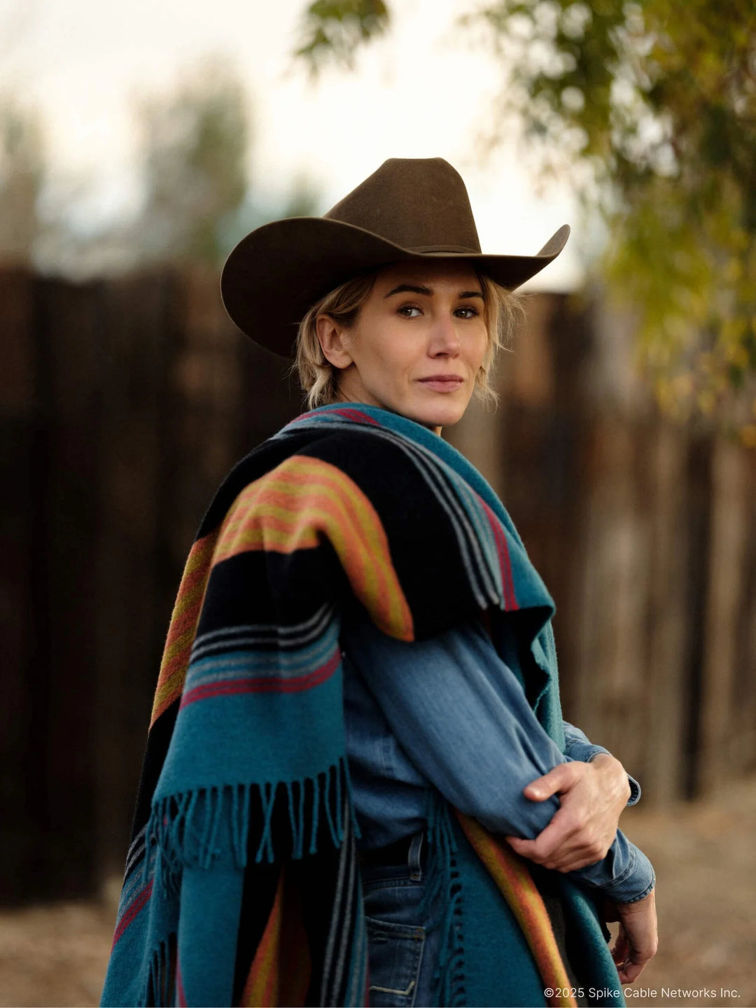 Sackcloth & Ashes Yellowstone Teal Blanket