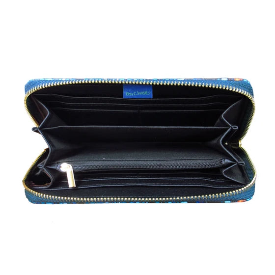 Oscardo Spirit Fish Zip-Around Wallet