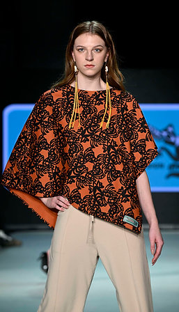 Ay Lelum Transformation Apricot Poncho