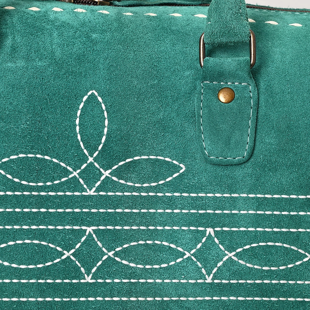 LS Western Suede Western Duffel Bag