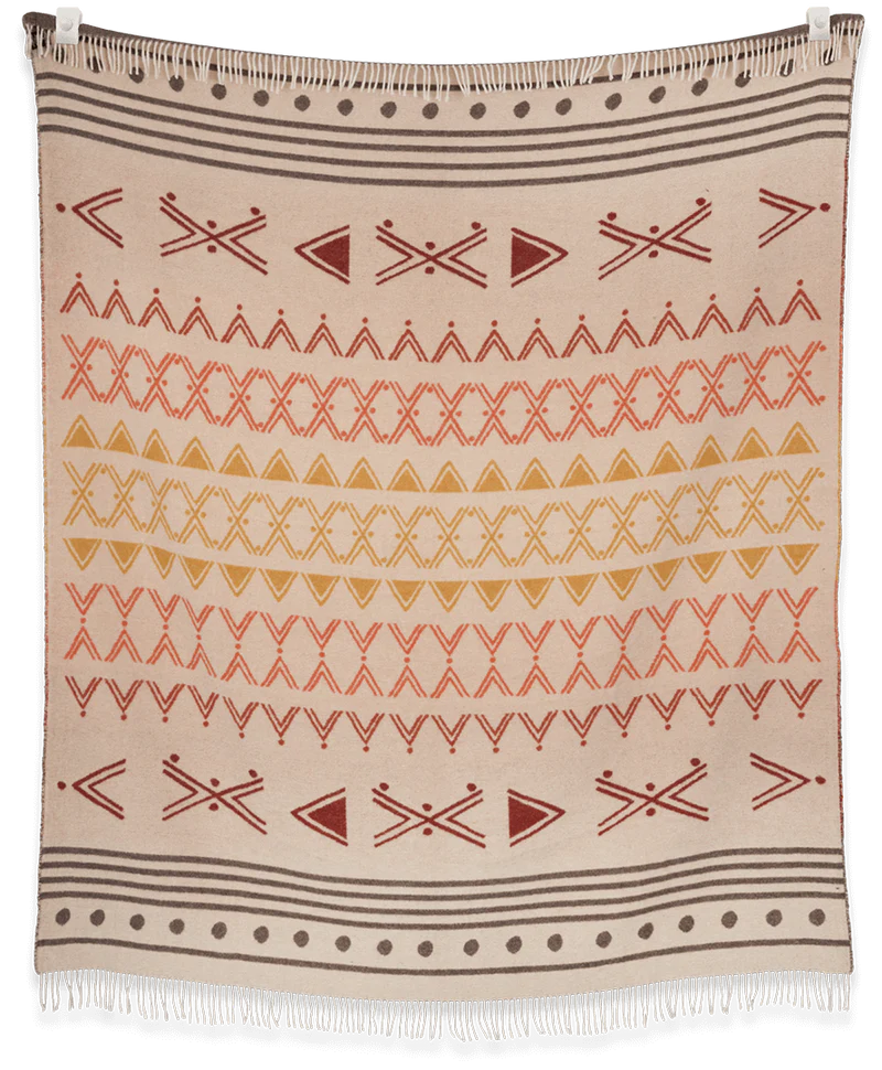 Sackcloth &amp; Ashes / Indigo Arrows Elements Fire Blanket