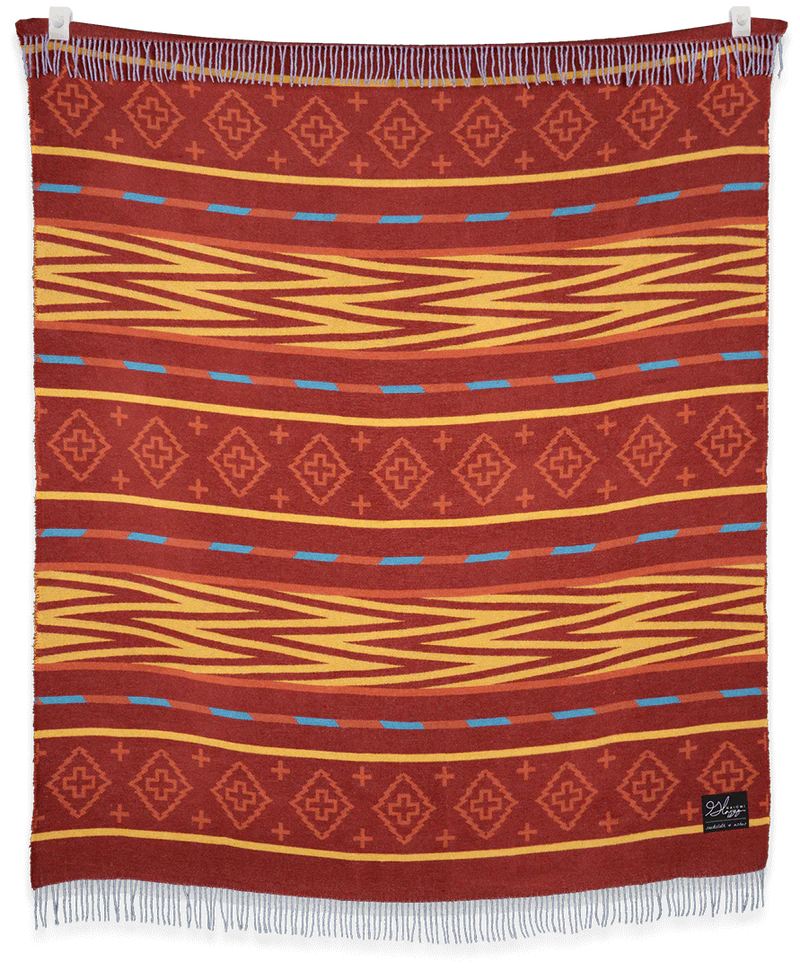 Sackcloth & Ashes Legacy Red Bottom Blanket