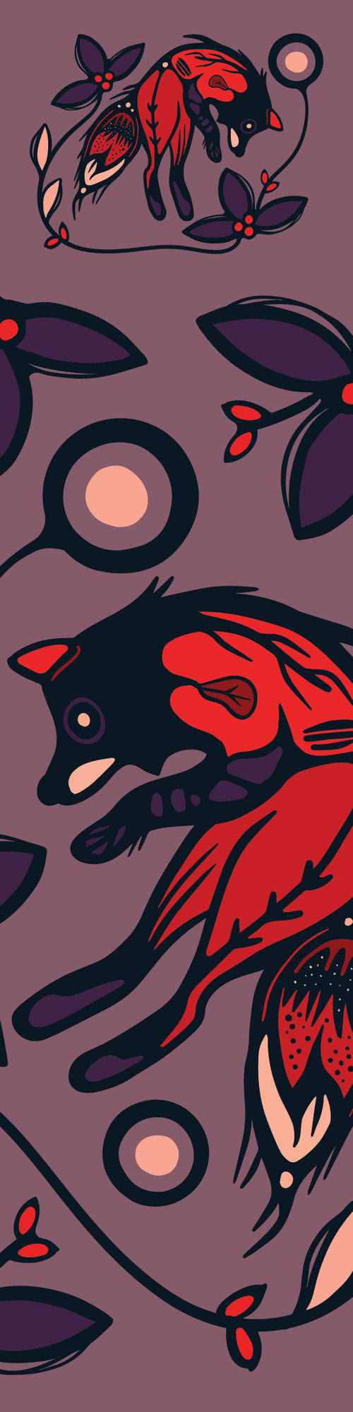 Indigenous Kanata Fox at Twilight Bookmark