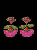 B. YELLOWTAIL Floral Bloom Statement Earrings