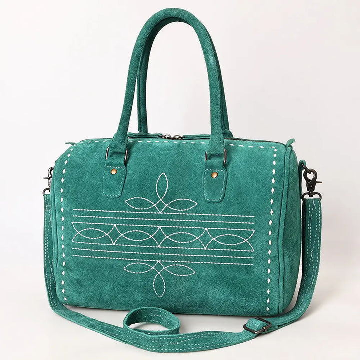 LS Western Suede Western Duffel Bag