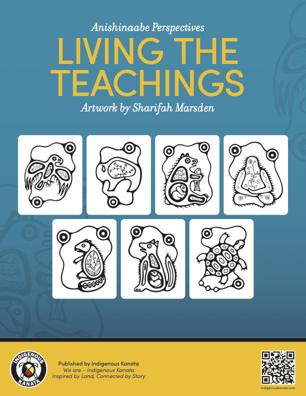 Indigenous Kanata Colouring and Reflection Book - Living the Teachings