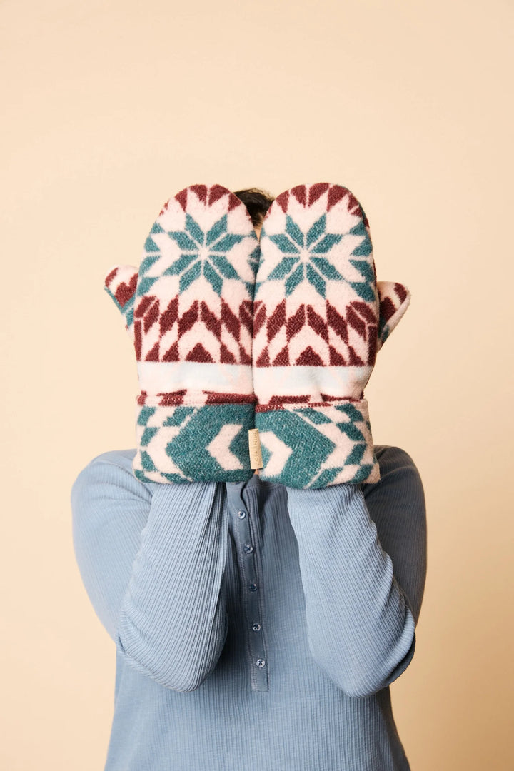 MINI TIPI Currant Sherpa Mittens