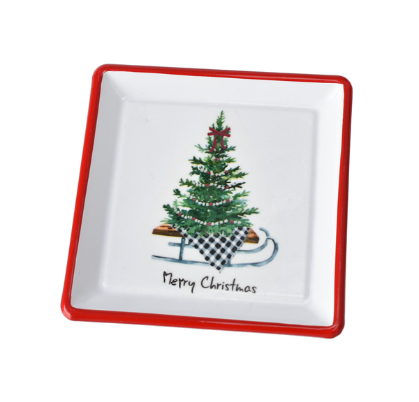 GANZ Tree & Truck Trinket Dishes