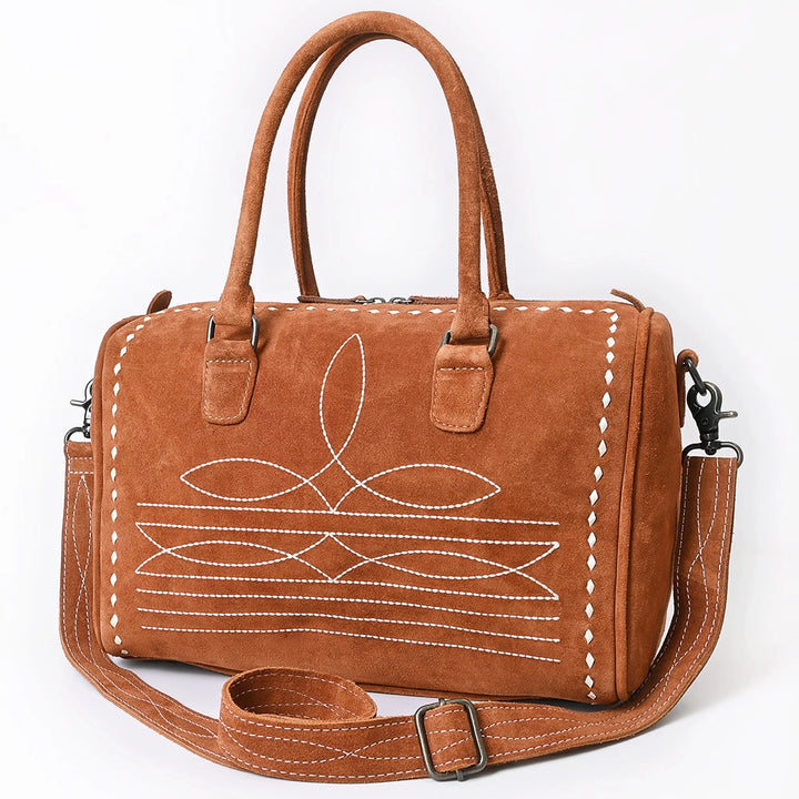 LS Western Suede Western Duffel Bag