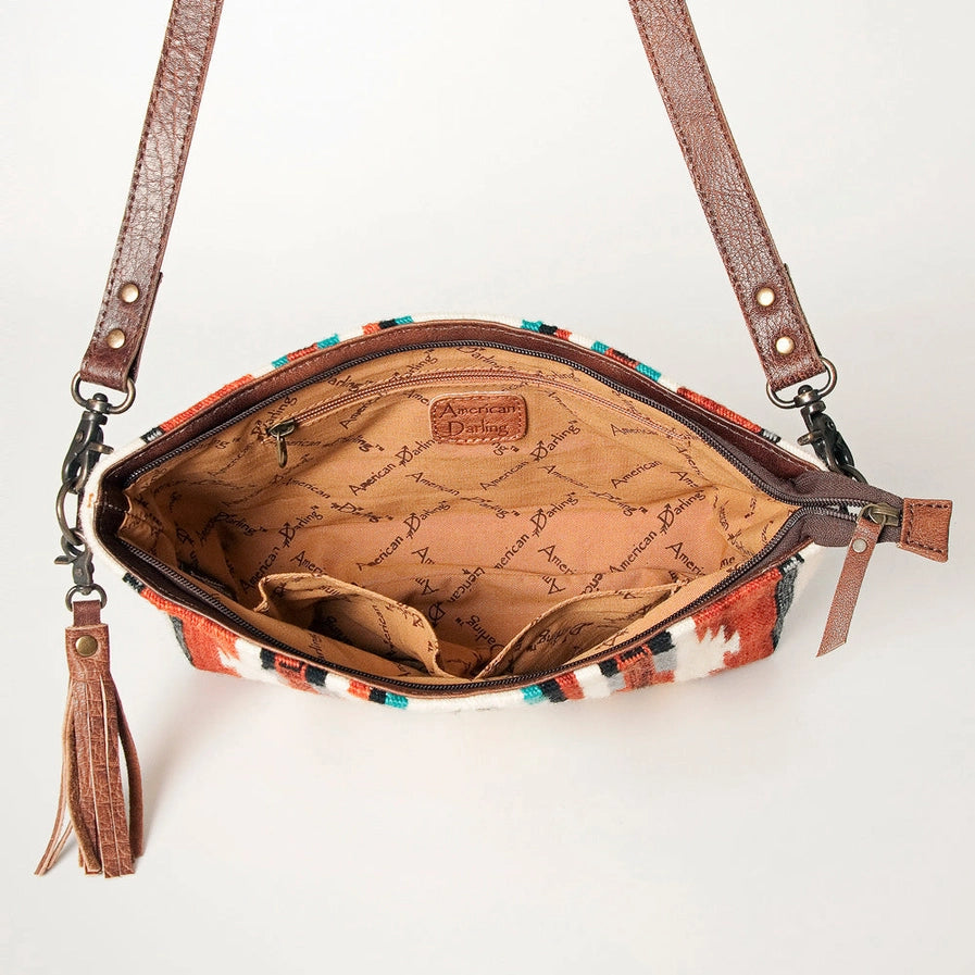 LS Western Saddle Blanket Crossbody Bag