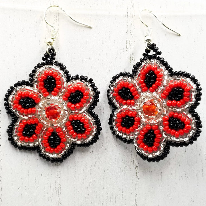 Tribal Roots Floral Medallion Earrings