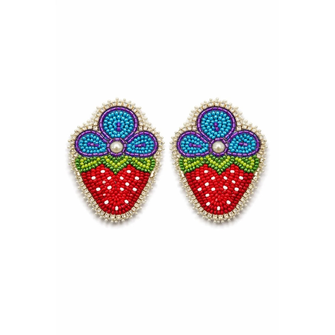 Glam Strawberry Earrings