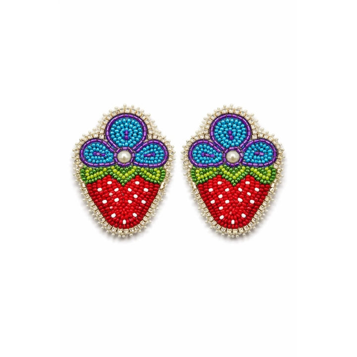 Glam Strawberry Earrings
