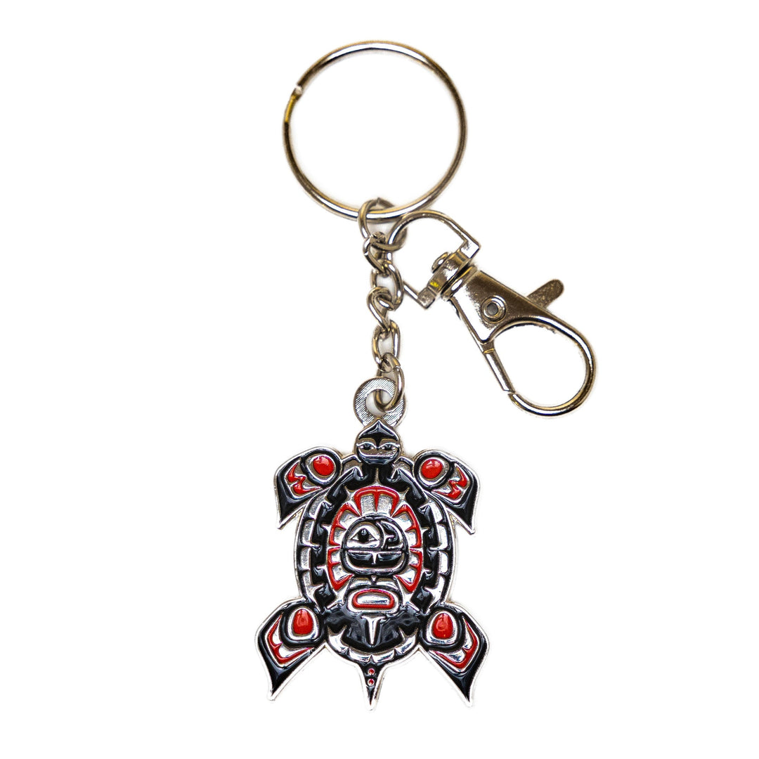 Indigenous Kanata Turtle Keychain