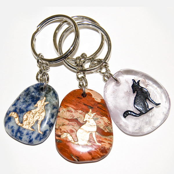 Gemstone Keychains by Nature's Expressions