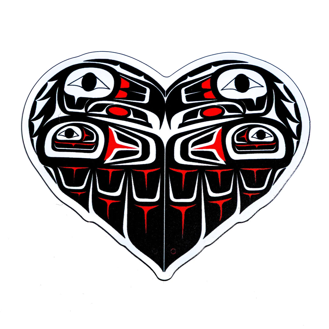 Indigenous Kanata Eagle Heart Magnet
