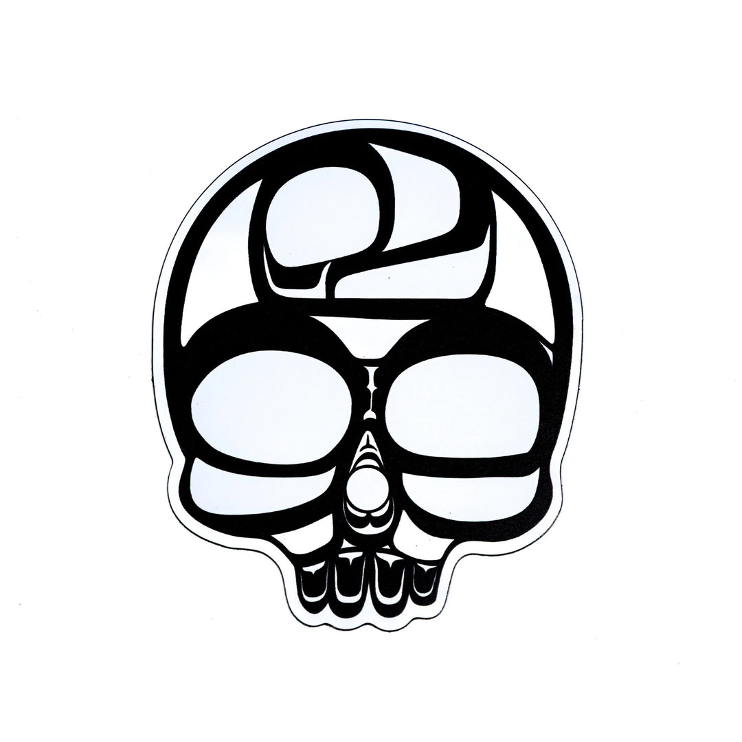Indigenous Kanata Skull Magnet