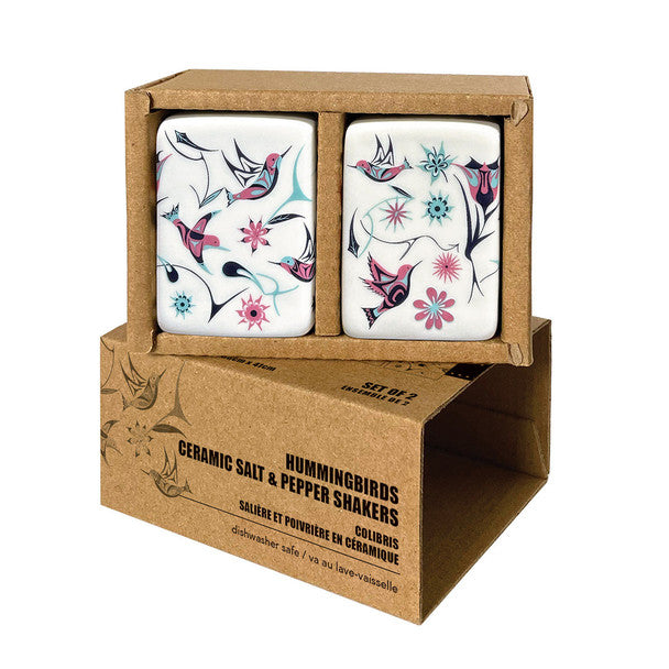 Native Northwest Hummingbirds Salt & Pepper Shaker Set