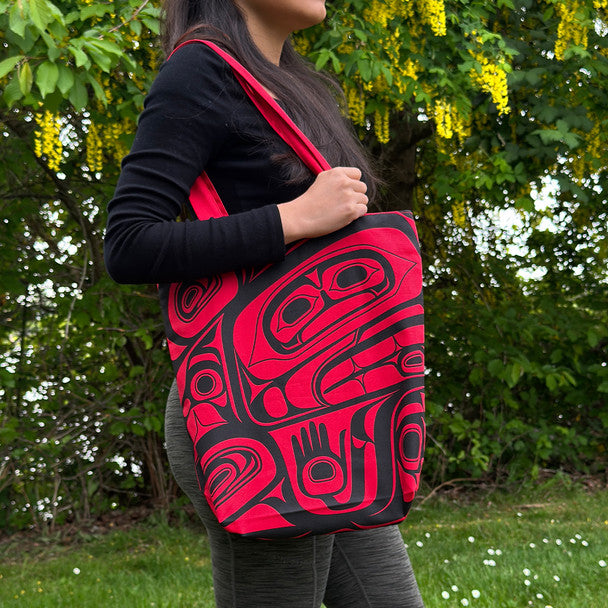 Native Northwest Treasure of Our Ancestors Everyday Canvas Tote