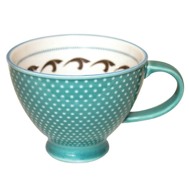 Native Northwest Killer Whale Porcelain Art Mug