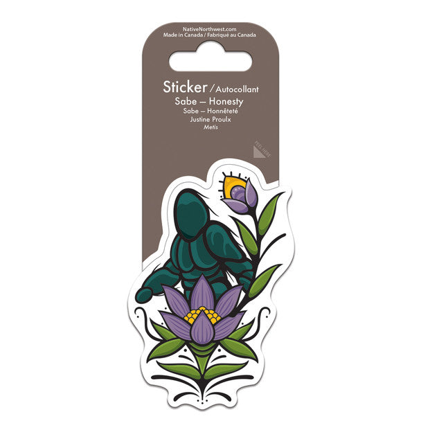 Native Northwest Sabe- Honesty Sticker