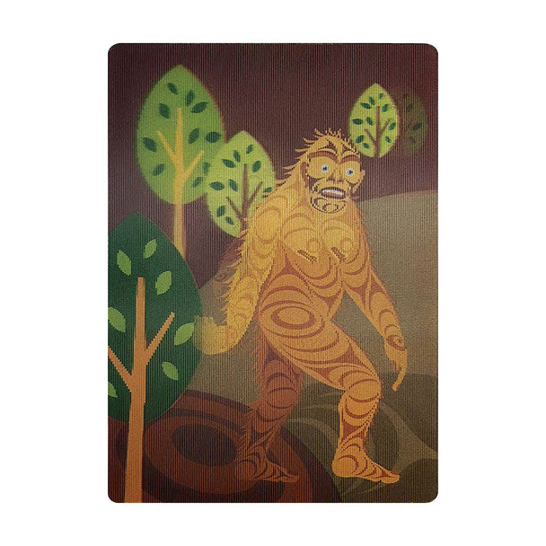 Native Northwest Sasquatch 3D Lenticular Magnet