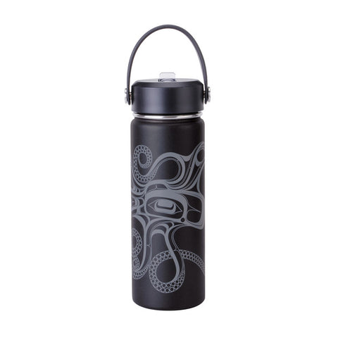 Native Northwest Wide Mouth Insulated Bottle - Octopus (Nuu) 21oz