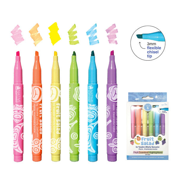 Native Northwest Fruit Salad Scented Highlighters