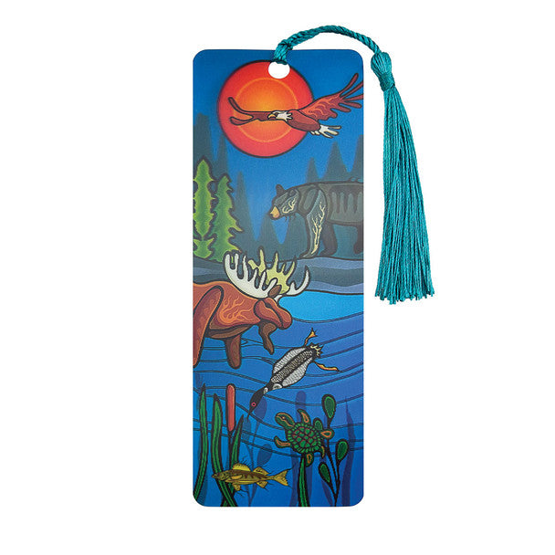 Native Northwest 3D All My Relatives (Indinawemaaganidag) Lenticular Bookmark