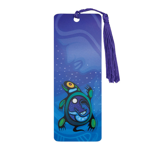 Native Northwest 3D Turtle Lenticular Bookmark