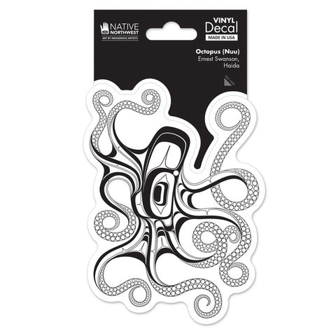 Native Northwest Octopus (Nuu) Premium Decal