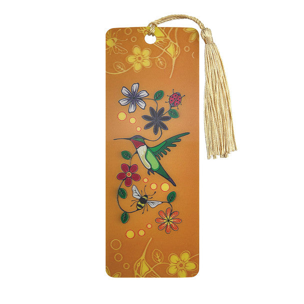 Native Northwest 3D Hummingbird (Nenookaasi) Lenticular Bookmark