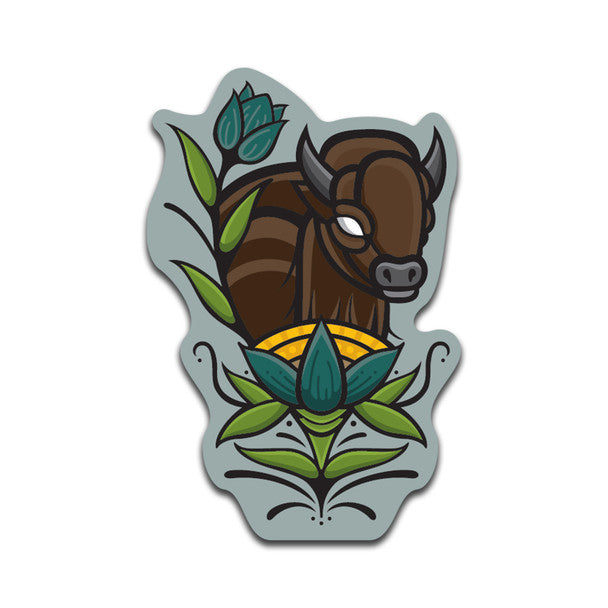 Native Northwest Buffalo (Respect) 3D Magnet