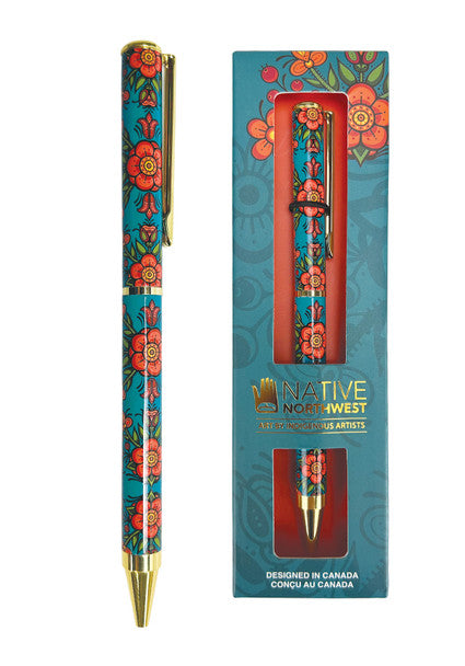 Native Northwest  Prairie Beadwork Premium Ballpoint Pen